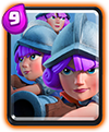 皇室戰爭Clash Royale 三個火槍手圖鑒
