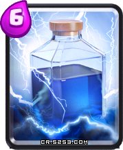 皇室戰爭雷電法術（Lightning）詳細數據！閃電升級所需金幣卡數