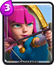 皇室戰爭弓箭手（Archers）詳細數據！弓箭手升級所需金幣卡數