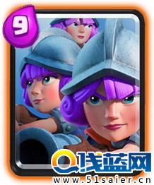 皇室戰(zhàn)爭【卡牌庫】 解析：三個火槍手