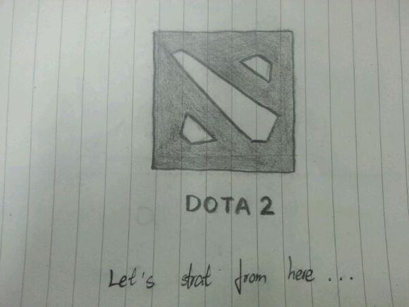 dota2英雄手繪