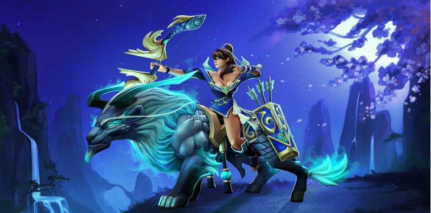 DOTA2 TS5中國區預選賽第一輪冠軍IG戰隊