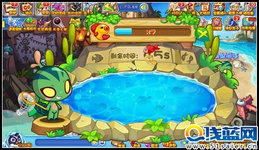 洛克王國捕魚高手