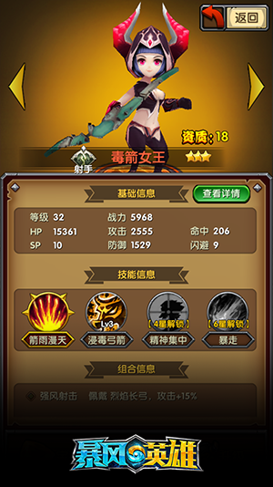 大胸組最受歡迎《暴風英雄3D》人氣英雄詳解