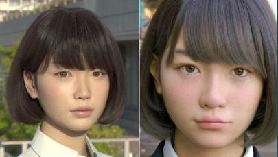 日本CG打造高中生美少女   你看的出是真人嗎？