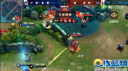 《王者榮耀》五大風騷操作：橘右京殘血拿雙殺