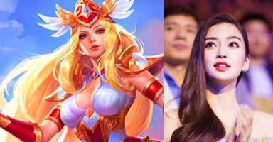 《王者榮耀》如果翻拍電視劇，Angelababy來演雅典娜？