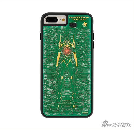 價值900元的初號機手機殼 電路板風格科幻感十足