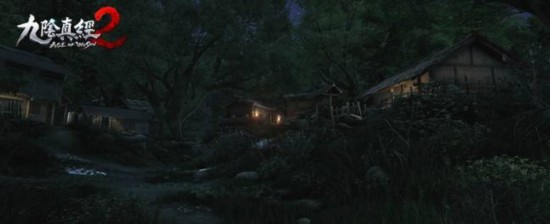 圖2入夜（研發中實機截圖）