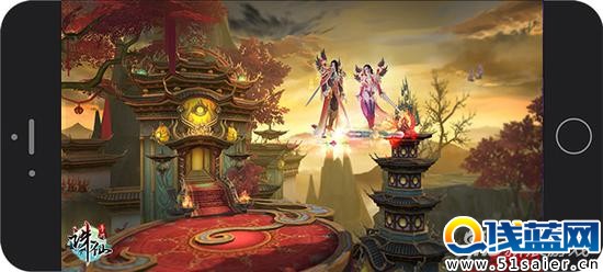 《誅仙手游》御劍焚香谷召喚八荒玄火