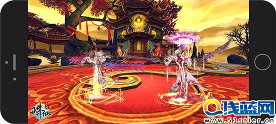 圖9：《誅仙手游》焚香新職業技能大招南巫天火