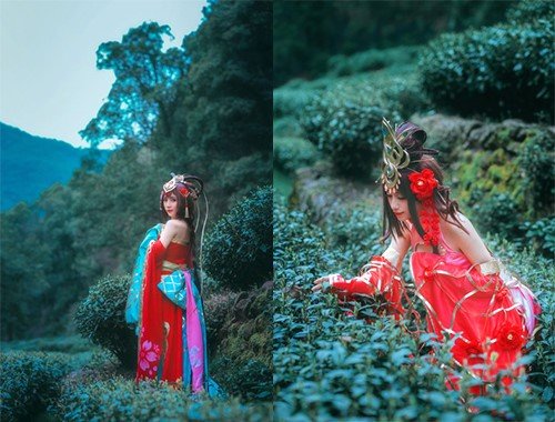 《少年三國志》美女玩家成網紅大小喬美如畫