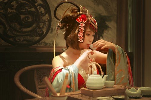 《少年三國志》美女玩家成網紅大小喬美如畫