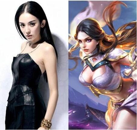 古力娜扎VS露娜