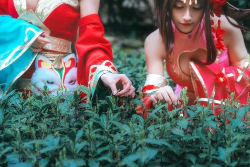 《少年三國志》美女玩家成網紅大小喬美如畫