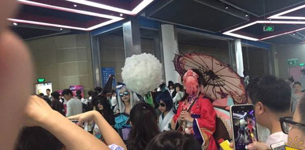 五一陰陽師漫展cos式神   妖艷的桃花妖來襲！