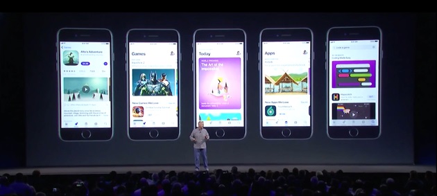 蘋果改版 App Store改版：突出游戲內容