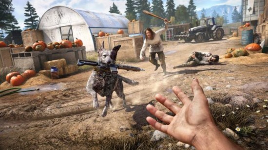 E3 2017：《孤島驚魂5》女狙擊手?jǐn)y愛犬偷襲 飛行員助戰(zhàn)