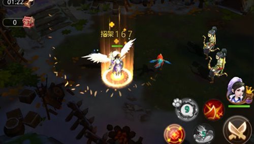 攜帶寵蒼梧鳥技能：治療之翼