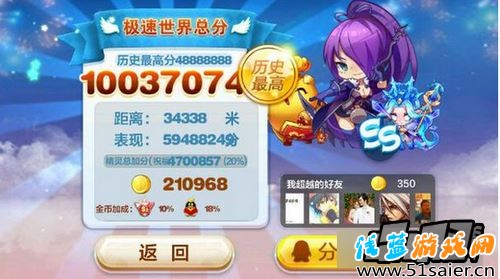 天天酷跑游戲截圖