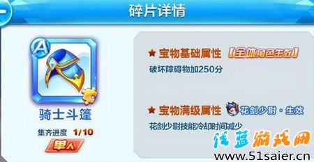 天天酷跑騎士斗篷怎么得