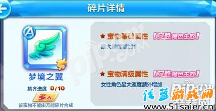 天天酷跑夢(mèng)境之翼屬性