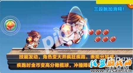天天酷跑暴走羅杰技能圖 錦標賽版本新角色1