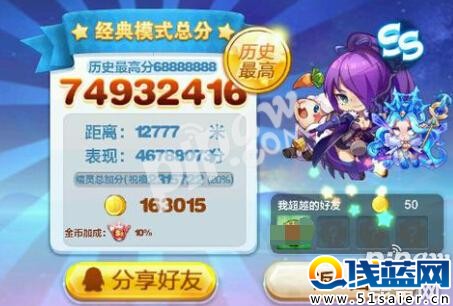 天天酷跑小肥羊搭配審判女王萬米爆分攻略