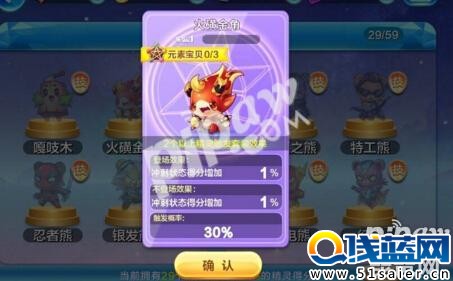 天天酷跑火磺金角屬性 元素寶貝新精靈技能介紹