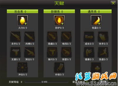 天賦模式