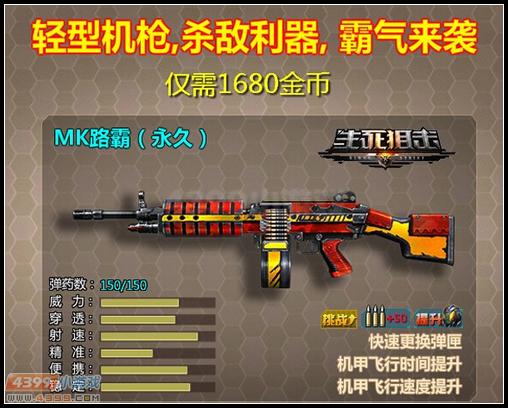 生死狙擊MK路霸屬性
