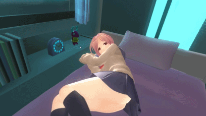 日本成人VR游戲動(dòng)圖讓人臉紅：畫(huà)面污到爆