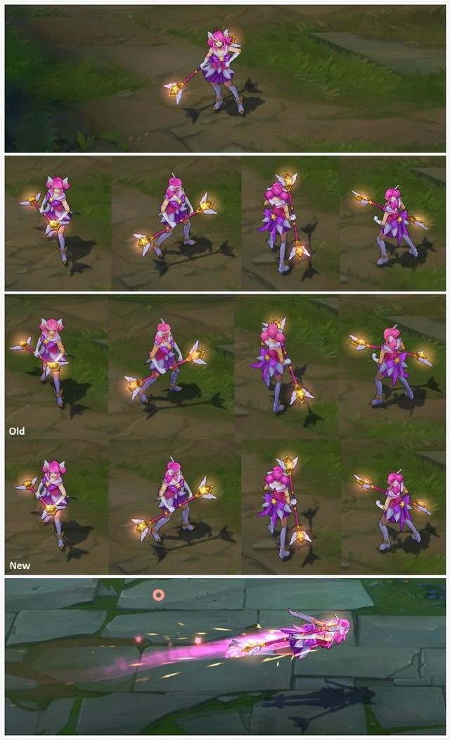LOL測試服：魔法少女皮膚上線 小兵也玩COS