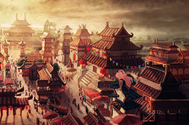 汉中古城《魔战三国》浮在空中的战争之城