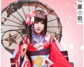 最美女碩士夏小薇COS神樂  網友：太美了!