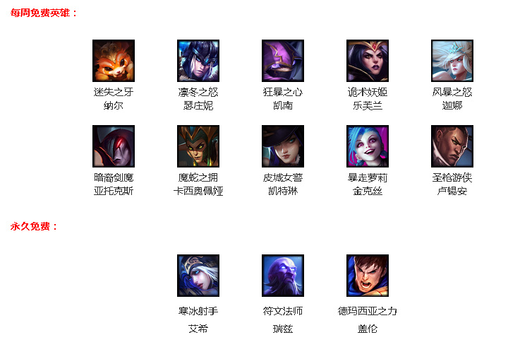 《英雄聯盟》周免英雄：8月12日 迦娜和盧錫安免費