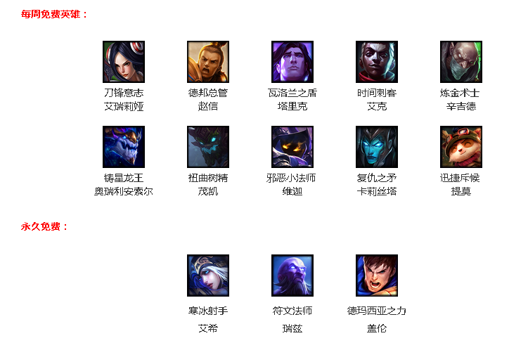 《英雄聯盟》9月9日周免英雄：提莫和艾克免費