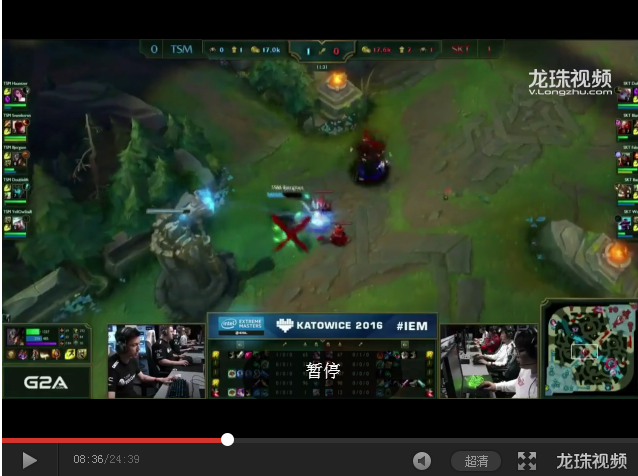 英雄聯盟 IEM10 半決賽 SKT1 vs TSM G2