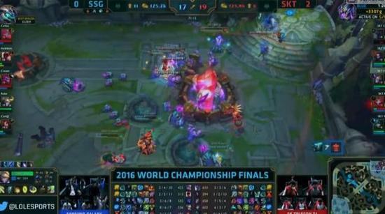 淺藍游戲網回顧lol S6  S6冠軍戰第三局：持久戰結束 SSG扳回一局