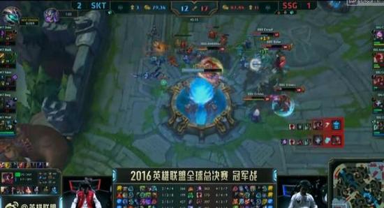 淺藍游戲網回顧lol S6 S6冠軍戰第四局：SSG凱南爆炸輸出 扳平SKT進決戰