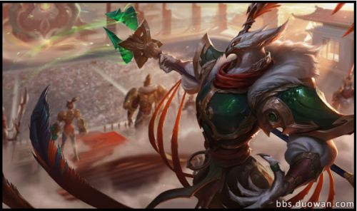 LOL三國皮膚 2017三國皮膚曝光 公瑾阿茲爾皮膚特效展示