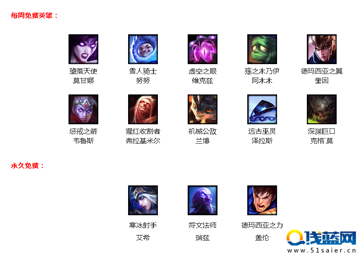 lol周免英雄 12月16日周免英雄：努努和克格\'莫免費
