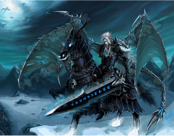 魔獸世界死亡騎士DK單刷昂舒克和傲之煞