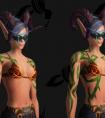 WOW魔獸世界伊利丹紋身可選顏色