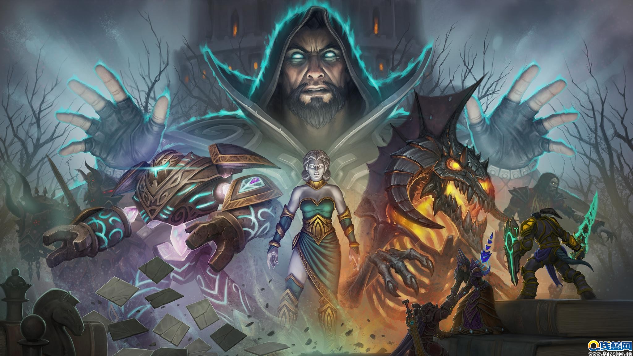 魔獸世界7.1版本 壁紙分享：軍團再臨重返卡拉贊