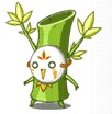 洛克王國斑斑竹-清水竹-花臉竹技能表進化圖種族值