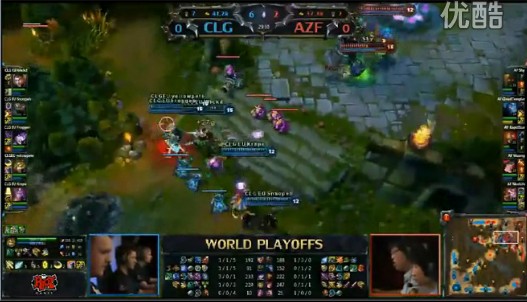 lol S2總決賽 CLG.EU VS AF（最終半決賽）