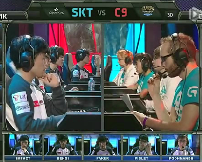 2014lol全明星賽 C9 vs SKT1K視頻