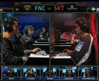 全明星賽半決賽 SKT1 vs Fnatic視頻