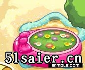 摩爾莊園在家具里種蔬菜
